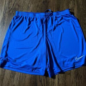 Nike Men's Vibrant Blue Athletic Shorts
